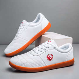 太极图案锻炼休闲板鞋夏季透气牛筋底男女软底舒适板鞋