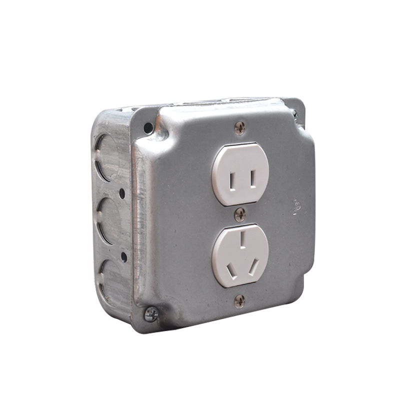 Interruptor de toma de aire industrial de Berklin ventilador de cemento abierto ventilador de cinco agujeros retrógrado galvanizado una cuenta de doble control dos o tres enchufes