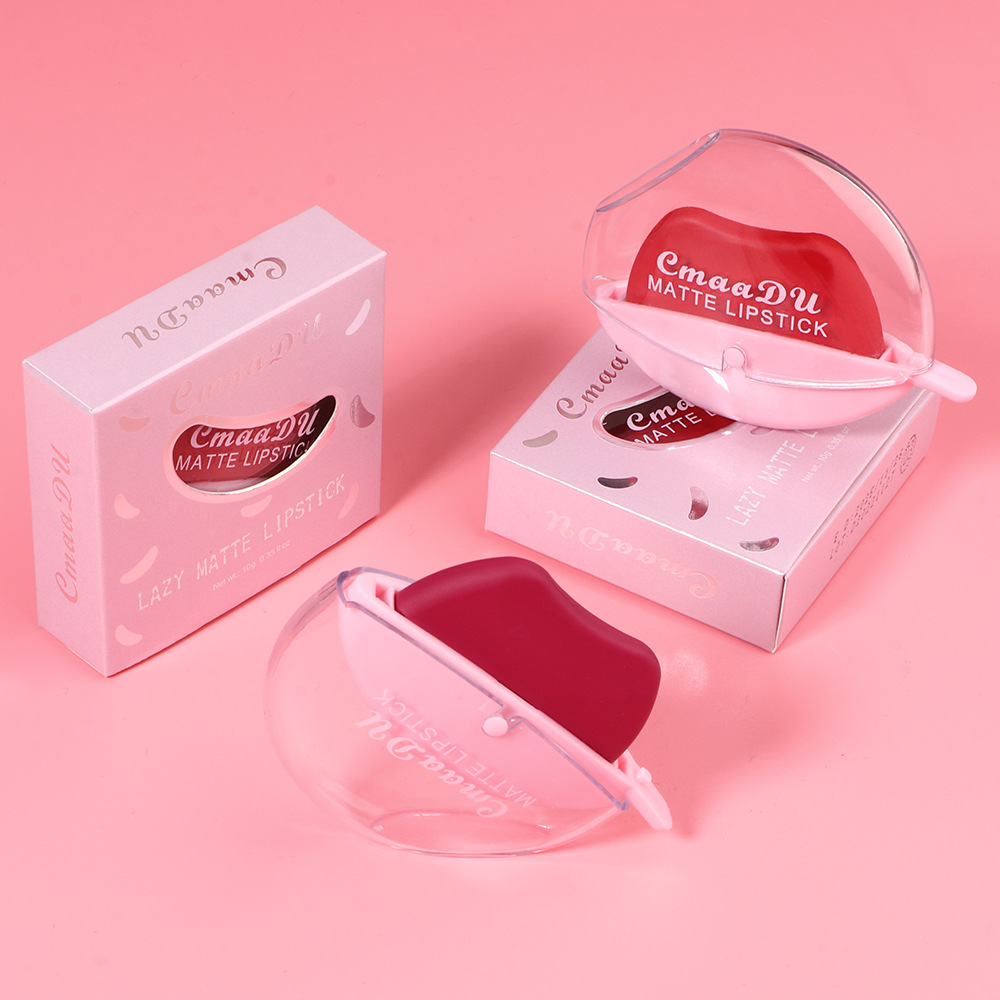 Check it out! Link Disclaimer - Exclusive for foreign trade :CmaaDu 15-color Lazy Person's Lipstick matte undefined