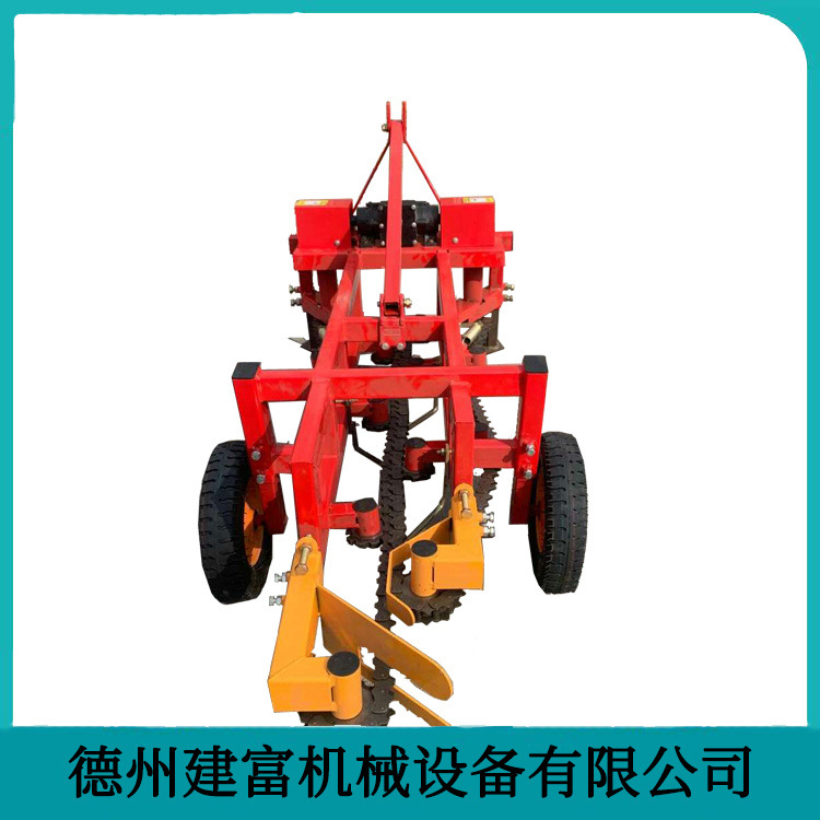 厂家供应农用收花生的机器 河南型偏轴花生收获机 花生出果机