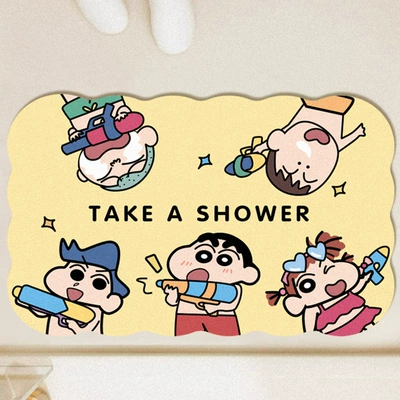 Avtomobil döşəmə paspasları — Water-Absorbent, Quick-Drying, Non-Slip Mat for - xiaoxin-fights-in-the-water-4060-wear-resistant-and-dirt-resistant-diatom-mud