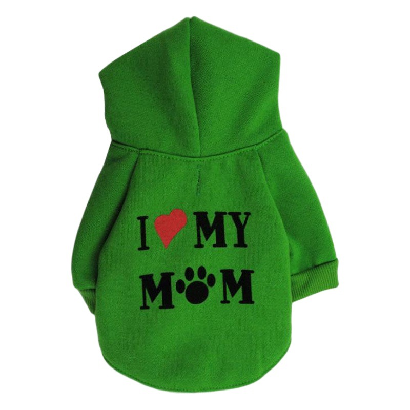 Suministros para mascotas ropa de perro de lana paño con capucha momia mascota suéter al por mayor ropa de Peluche de otoño e invierno