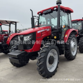 东方红NLX754四驱柴油强动力旋耕机耕地挖机推土全能微耕机拖拉机