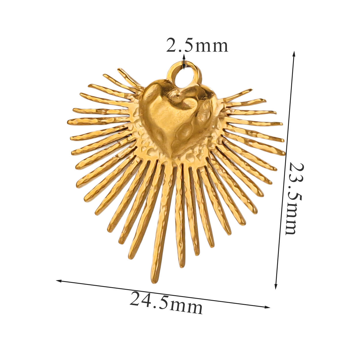 Retro europeo y americano de acero inoxidable sonriente cara Sol Luna colgante titanio acero DIY colgante collar accesorios hechos a mano