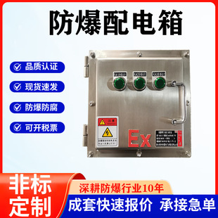 Explosion-Proof Magnetic Starter Circuit Breaker Explosion-Proof Power Switch Operation Box Explosion-Proof Control Wiring Instrument Box