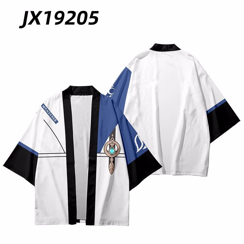Толстовка с капюшоном (Genshin) — косплей 3D печать, унисекс, размеры XS–5XL и для детей