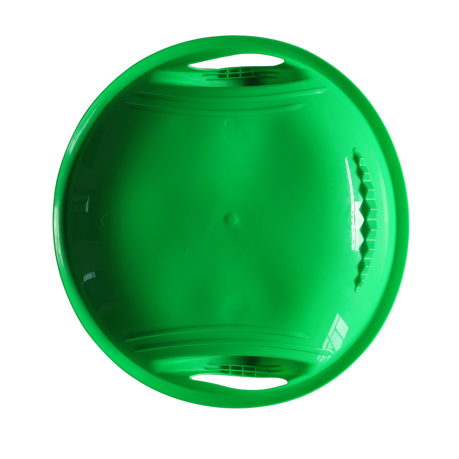 Small Ski Plate Green