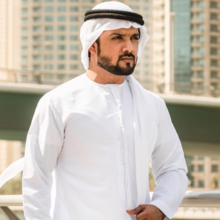 Dubai Travel Men's Headscarf Wrapped Around the Head Arabian Turban Headband Middle East Uae Headwear Temu