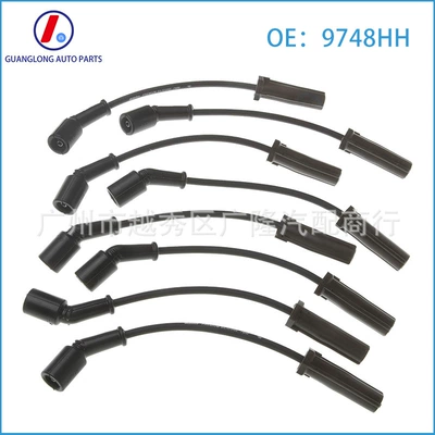 9748Hh Is Suitable for Buick Chevrolet Hummer Car Spark Plug Ignition Line Ignition Line Set 9748H (Power supply, ignition system accessories)
