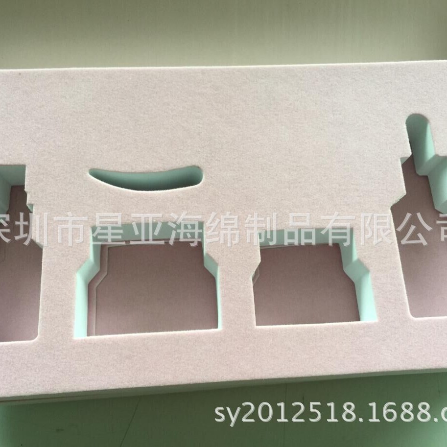 直销一体挖孔海绵内衬包装 手表仪器包装海绵盒 工业品内衬海绵