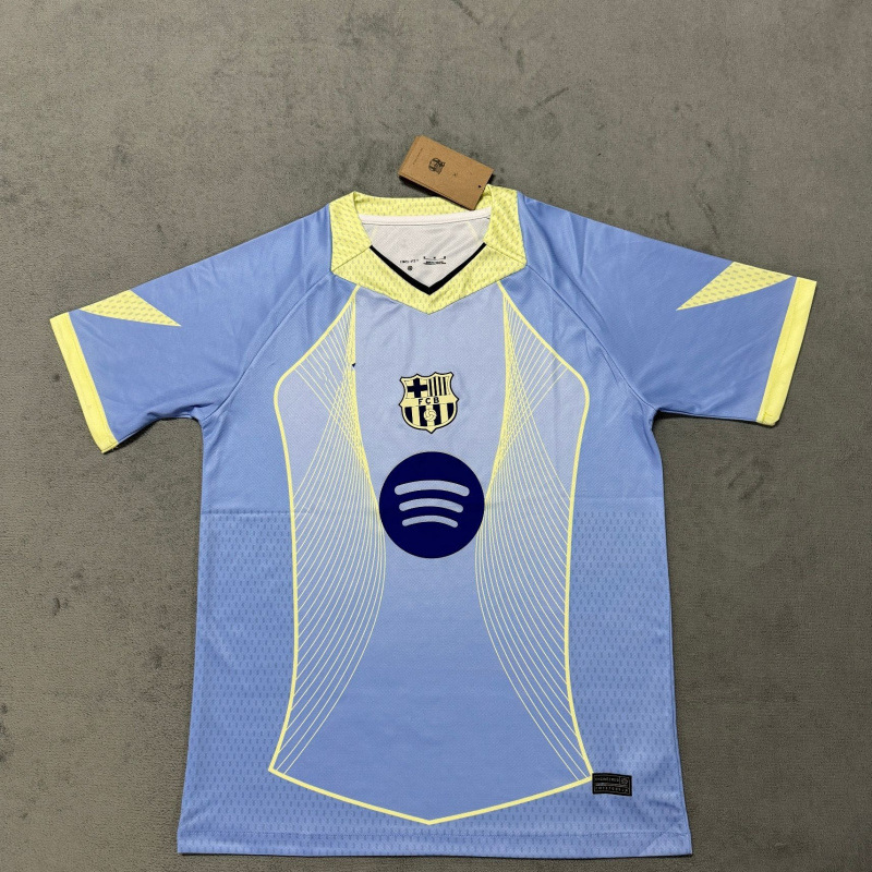 2526 바르셀로나 경기 전 훈련복 라이트 블루