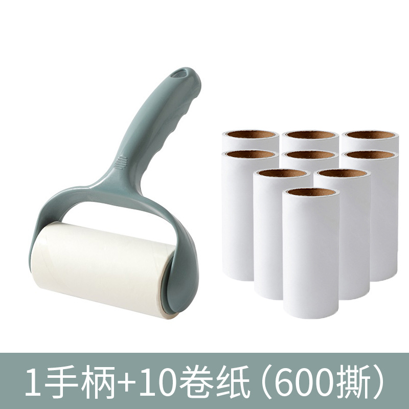 파란색 1 핸들 + 10 롤 종이 (총 600 찢음)