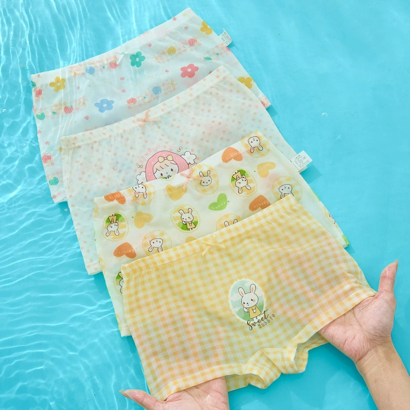 Children's underwear, silk thin summer shorts