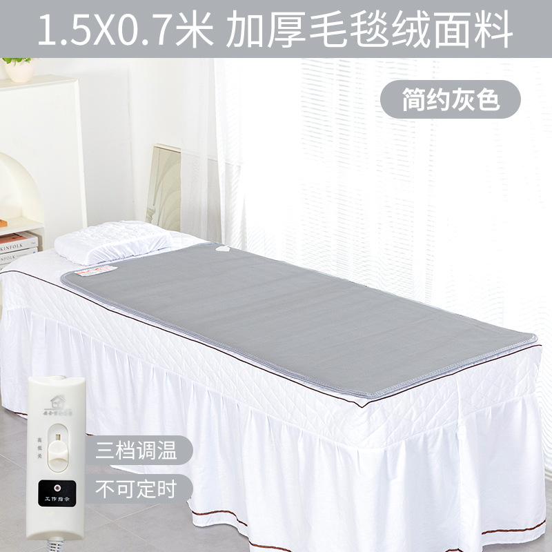 美容ベッド電気毛布シングル美容院専用マッサージベッド小型家庭用ソファーの上の小さいサイズの電気布団