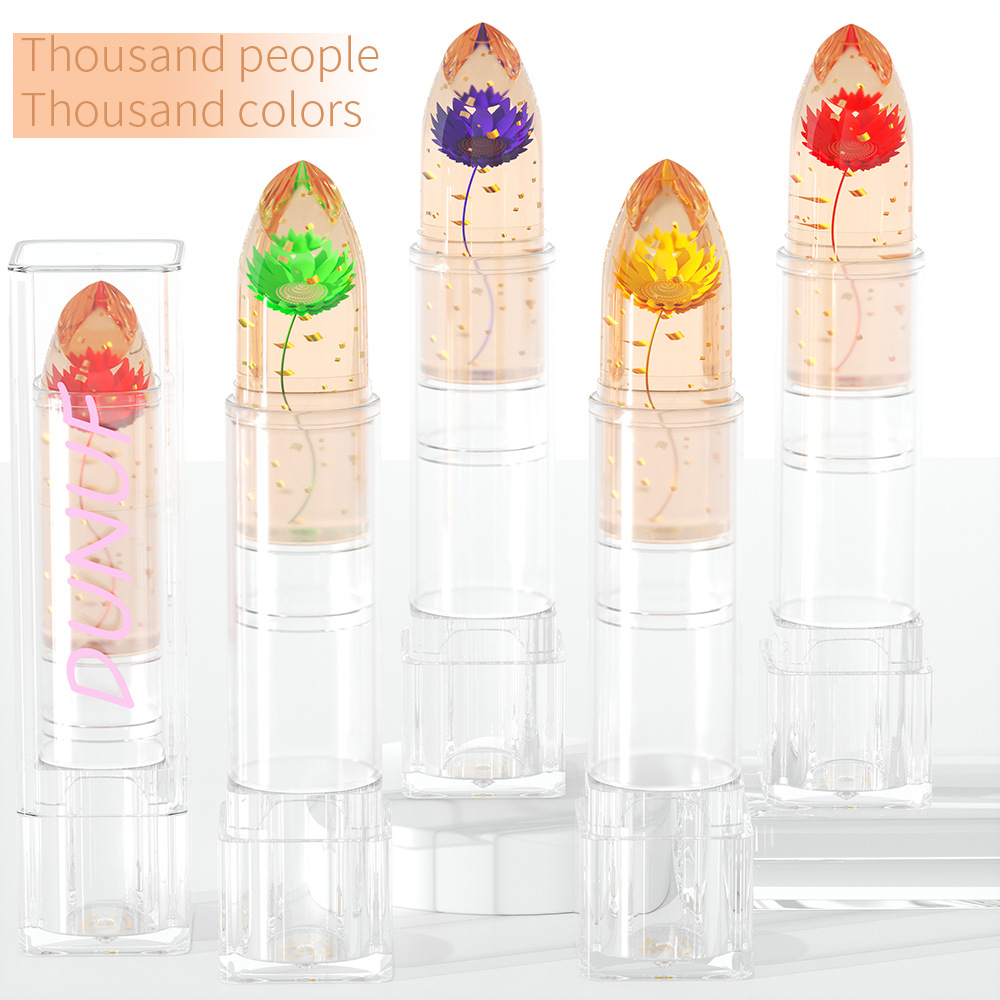 Check out DUNUF Dried Flower gold foil jelly color-changing Lipstick! Link Disclaimer - For Foreign trade only undefined