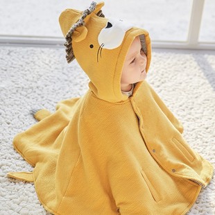 Baby's Cape Out Autumn and Winter Baby's Spring and Autumn Thickened Coat Children's Princess Shawl Baby's Cape