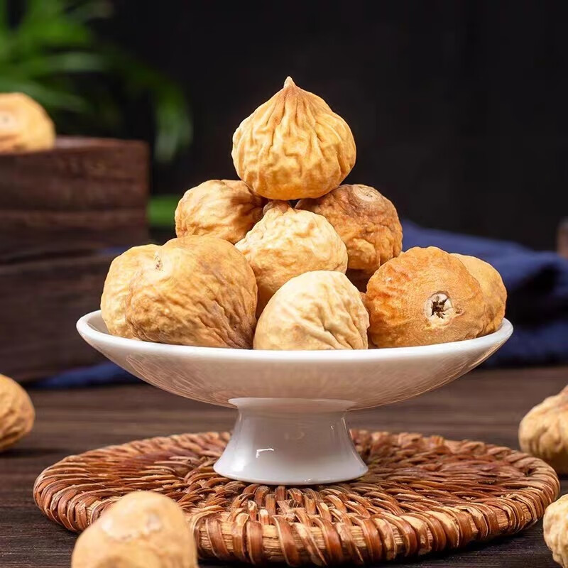 Dried Figs Wuhuaguo 500g Xinjiang Whole Fruit Herbal Tea and Soup Ingredient quality and texture