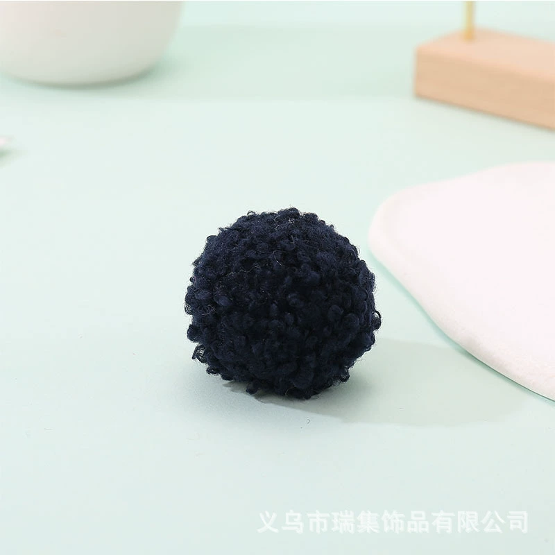 Puffer ball handmade, uniform, accessory with accessories, plush, DIY