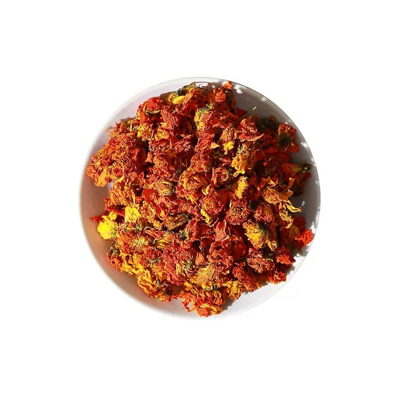Kunlun Red Chrysanthemum & Tianshan Snow Chrysanthemum (Chrysanthemum morifolium) — 500g Dried Flower Tea, Sulfur-Free preparation