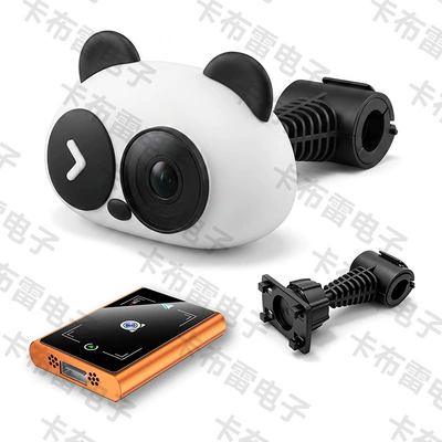 Cross-Border Carplay Module High-Definition In-Car Baby Monitoring Camera Split-Screen Smart Wireless Carplay Box (Simsiz CarPlay və Android Auto) - a11z-panda-camera-single-mount-car-baby-monitor