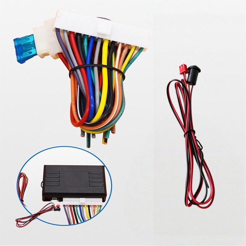 keyless13P keyless entry anti-theft switch lock with steering light, car finder, window lift, horn functions, car central locking system