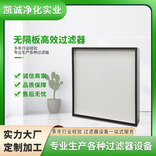 厂家加工过滤设备有隔板空气净化器初中高效空气滤网板式过滤器