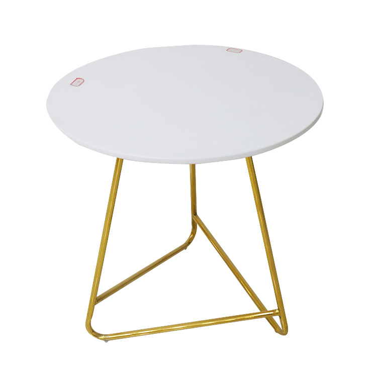 Amazon exporta mesa de té de lujo ligera sala de estar simple mesa de café casa pegatinas de vidrio mesa de café