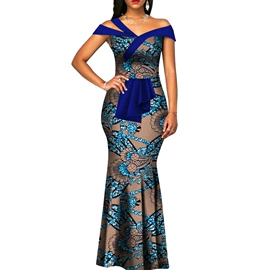 印花、扎染布;连衣裙;童连衣裙