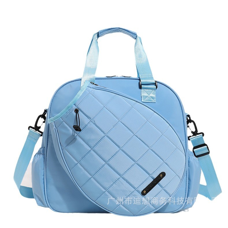 Bolso de tenis azul transfronterizo en stock, nuevo modelo 2025, bolso de hombro unisex, bandolera para adulto, gran capacidad image 6