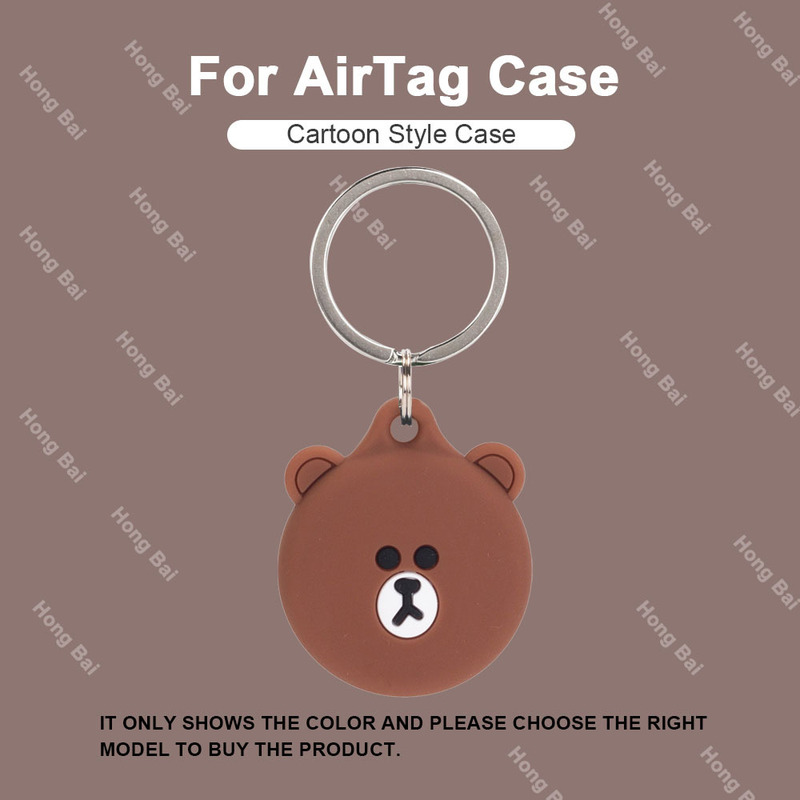 新しい AirTag Apple 紛失防止追跡ロケーター漫画シリコン保護カバー AirTags シェルに適しています|undefined