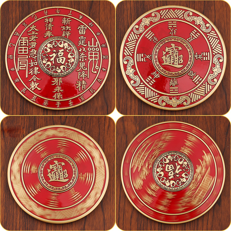 황동 산 유령 돈 나침반 공예품 장식품 선물 용품 가정 거실 현관 사무실 데스크탑 장식