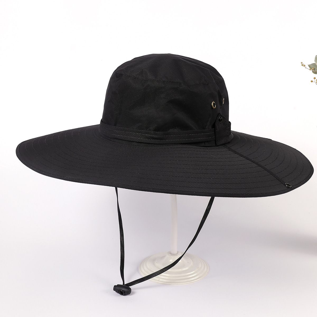 Sombrero de vaquero occidental mujer marca de moda japonesa todo partido cordón pescador sombrero al aire libre a prueba de sol ala grande montañismo pesca sombrero masculino verano