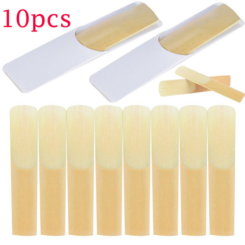 Pack of 10 reeds No. 2.5 alto saxophone reeds alto saxophone clarinet saxophone reeds