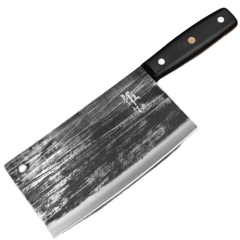 Cuchillo afilado de acero forjado de acero para cocineros domésticos cortadores de carne de doble uso cortadores de cocina de acero especial sin cuchillo de cocina