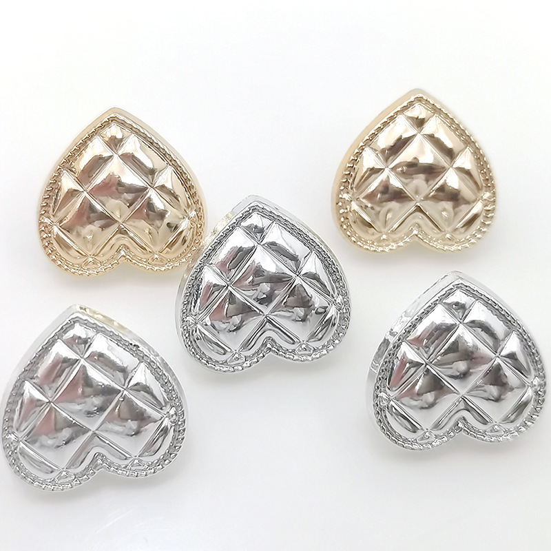 Metal Buttons Plastic Buttons Heart Small Fragrance Outwear Shirt Buttons Windbreaker Sweater Clothing Accessories Accessories