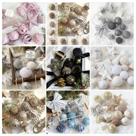 圣诞装饰品;圣诞花环;圣诞球