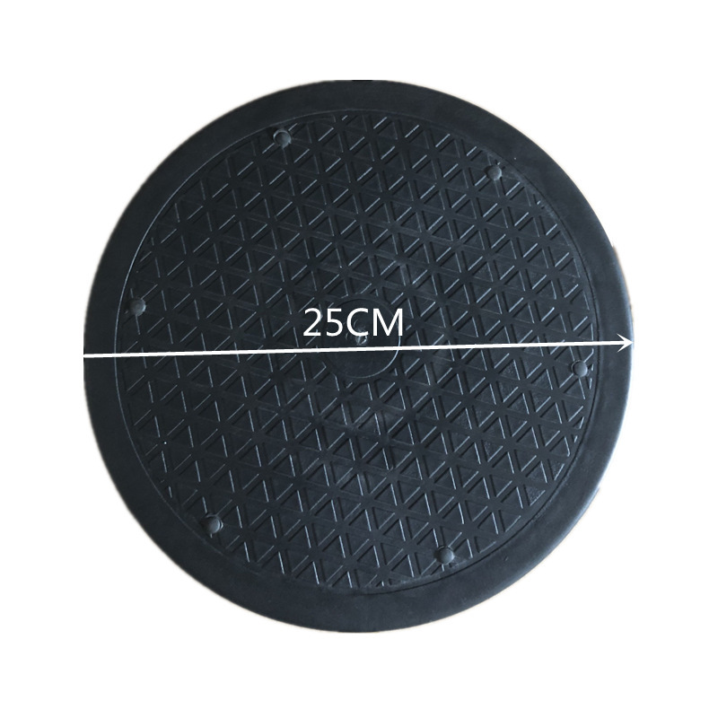 Sculpture turntable student painting coloring TV computer turntable monitor dining table packaging 360 degrees manual 25CM