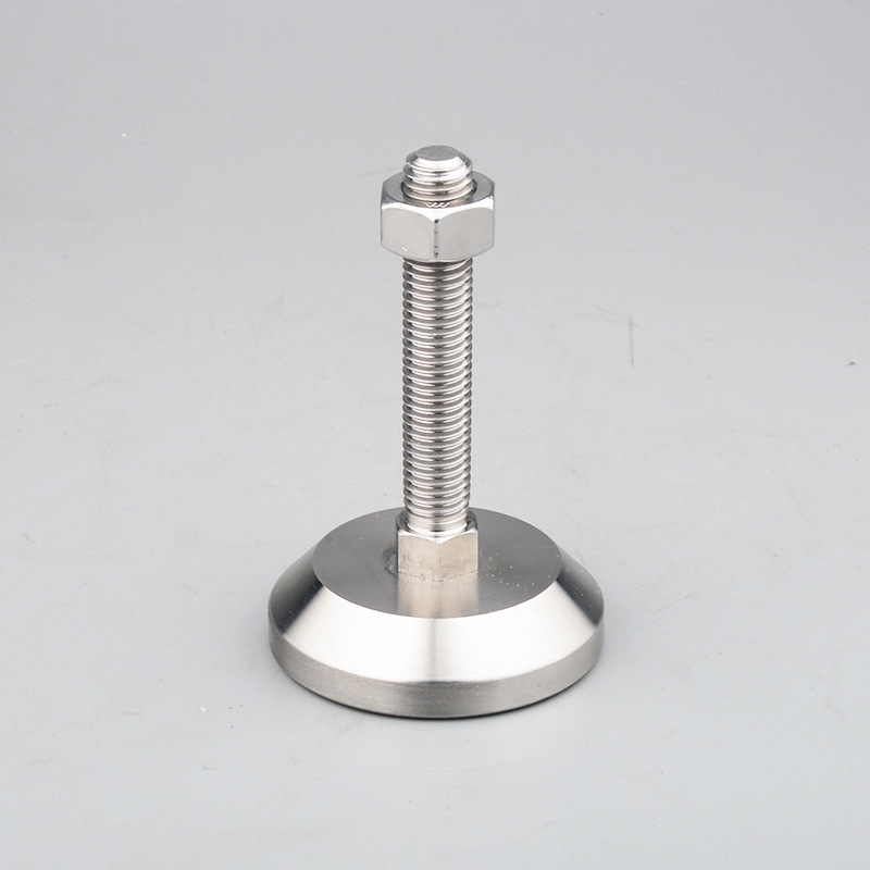 全304不锈钢固定调节脚 高档设备支撑脚 可调节脚垫 调整水平螺丝