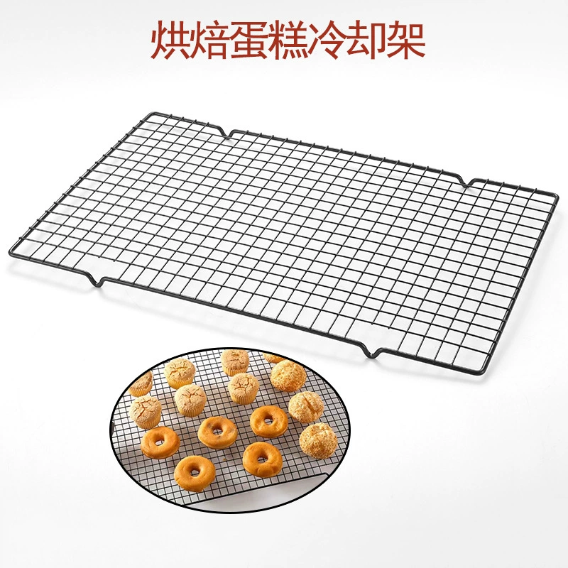 Квадратная охлаждающая решетка для выпечки антипригарная сетка для барбекю торт хлеб холодное охлаждение сетка кронштейн для духовки на открытом воздухе барбекю сетка для барбекю