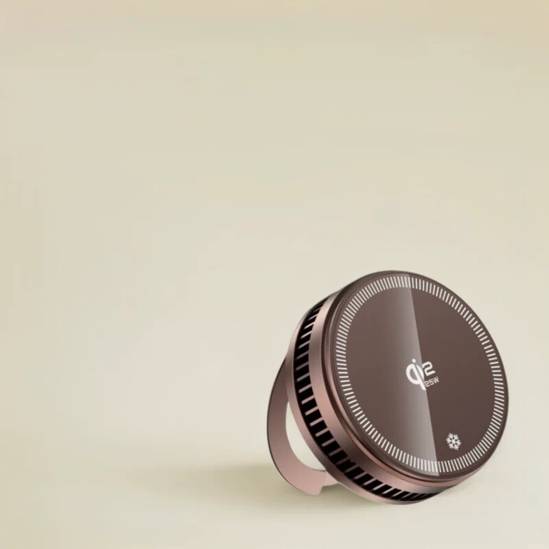 Cross-Border Qi2.2 Semiconductor Refrigeration Cooling Wireless Fast Charging 25W Mobile Phone Magnetic Rgb Air-Cooled Wireless Charger