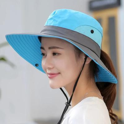 Cross-border fisherman hat women's summer outdoor sports sun hat new Korean version sun protection hat cycling foreign trade hat wholesale