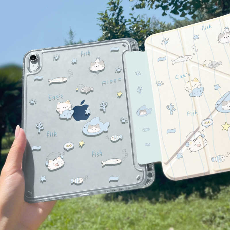 Suitable for iPad 11Th Generation Tablet Protective Case Air8/7/6/5 Transparent Shell Pro13 Inch 2025 Xiaoyu 3Y