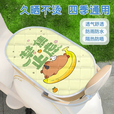 Electric car cushion summer battery motorcycle seat