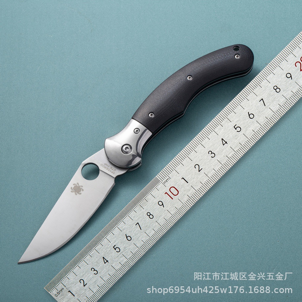 厂家批发 防身战术折刀随身小刀高硬度锋利户外折叠刀野外生存刀