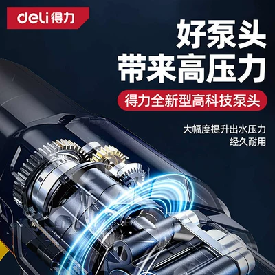 High-Power Lithium Battery, Portable car washer