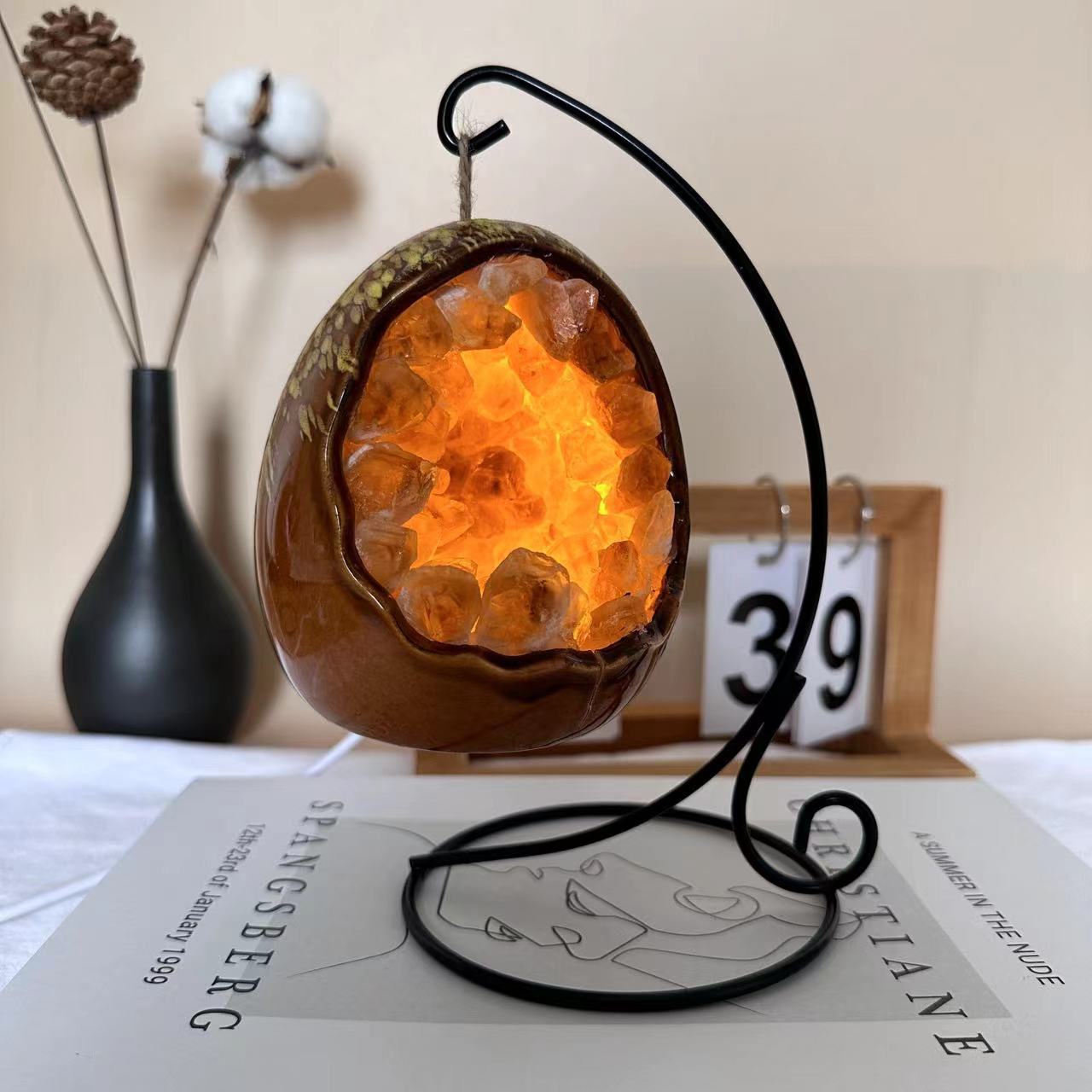 Amethyst Crystal Cave LED Night Light