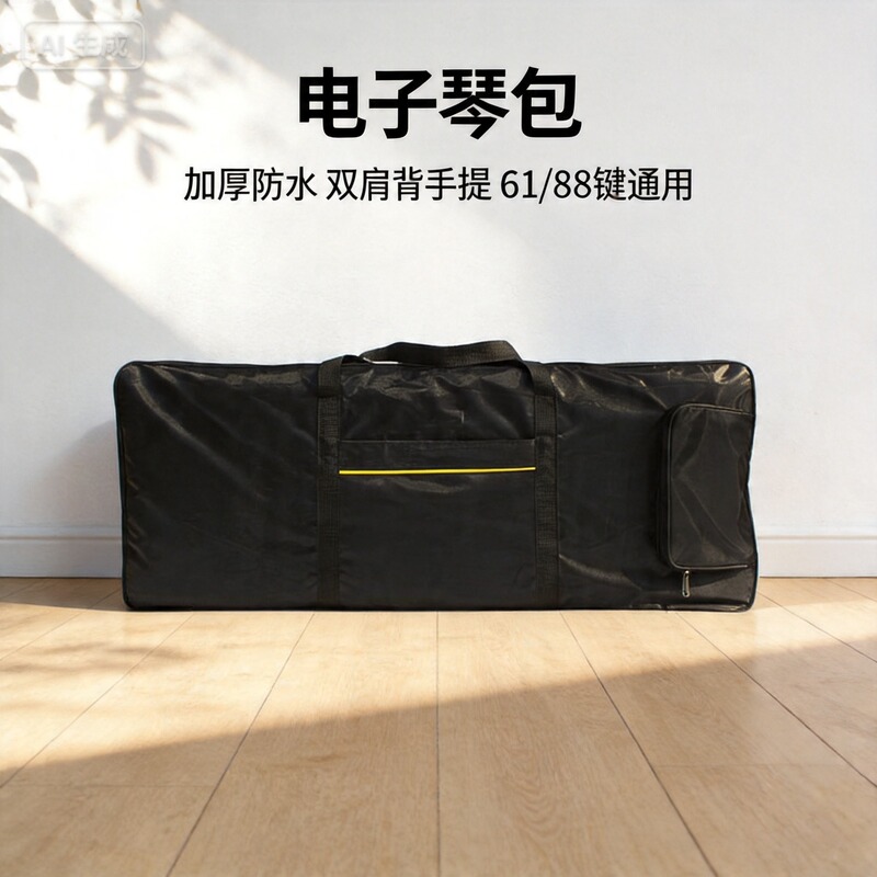 Electronic Piano Bag 61 Key Universal 88 Key Electric Piano Bag Shoulder Portable Waterproof Bag Thickened Piano Bag Backpack