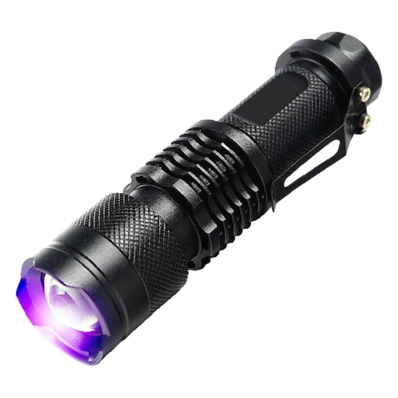 Mini portátil pequeña linterna multifuncional agente fluorescente detección lámpara hogar al aire libre herramienta esencial lámpara