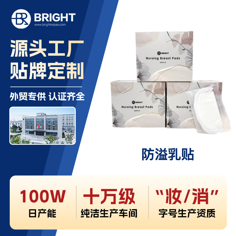 Super Absorbent & Super Soft Leakproof Design Disposable Nursing Pads for Mom Breastfeeding Essentials