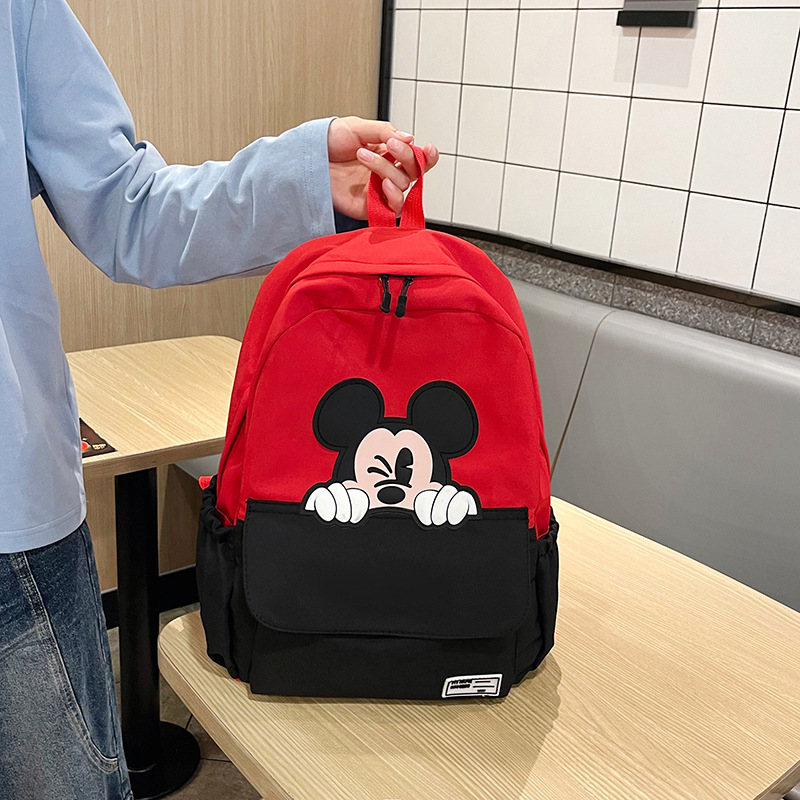 Nuevas mochilas de dibujos animados transfronterizos, mochila de alta capacidad, mochila de escolares, mochila de viajes en el campus.